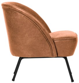BePureHome Vogue Retro Fauteuil Cognac Leer
