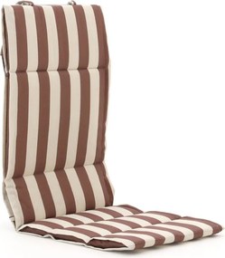 Dunne tuinkussen | Rood  | Katoen/Polyester | Madison | 125x50cm | Kees Smit Tuinmeubelen