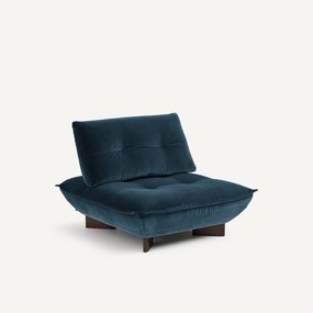 Modulaire fauteuil in fluweel, KAORI