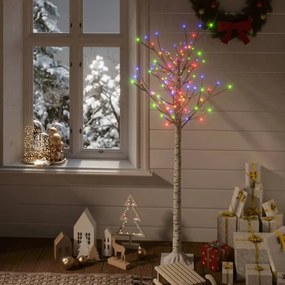 vidaXL Kerstboom wilg met 140 LED's binnen en buiten 1,5 m meerkleurig