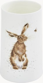 Fine-Bone-China vaas Hare & Bee