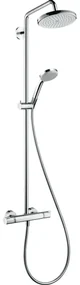Hansgrohe Croma 220 Showerpipe met thermostaatkraan chroom 27185000