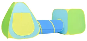 vidaXL Kinderspeeltent met 350 ballen meerkleurig