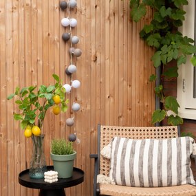 Cotton Ball Lights Outdoor lichtslinger - Starter Kit - Sombra