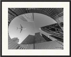 Ingelijste digitale print La Defense