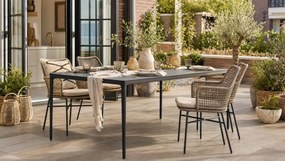 Tuinset 4 personen 180 cm Rope Taupe Lifestyle Garden Furniture Advance/Gianna