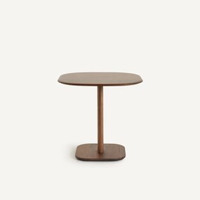 Massief notenhouten loungetafel, ontwerp Emmanuel Gallina, MONCEAU