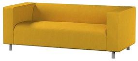 Dekoria IKEA zitbankhoes voor Klippan 2-zitsbank, mosterdgeel