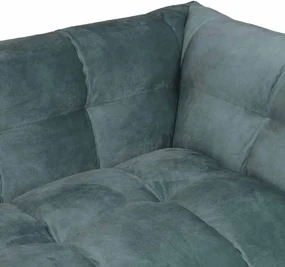 3-zits bank Sfär | velours Adore Niagara blauw 158 | 2,32 mtr breed