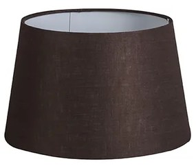 Linnen lampenkap bruin 25/16