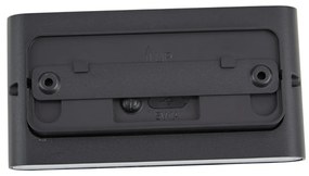 Wandlamp zwart magnetisch incl. LED oplaadbaar - Batt