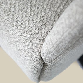 Elektrisch Verstelbare Stoel Lichtgrijze Stof