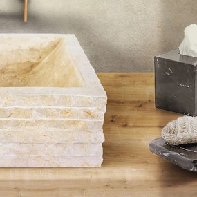 Sanigoods Jinte waskom 40x40x15cm crème