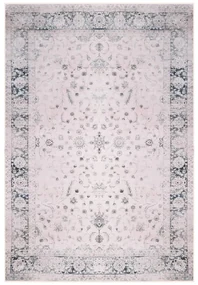 vidaXL Vloerkleed met print 120x160 cm stof meerkleurig