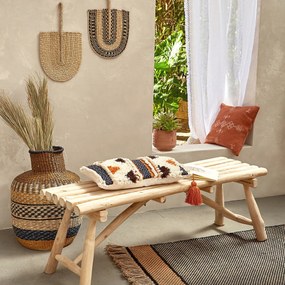 Bank in teak Ghada