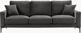 Bank Venus (3-zits) met fluweel effect, B 220 cm