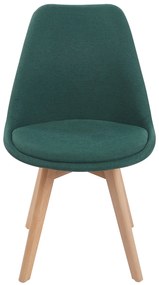 Set 4 Synk Stoffen Stoelen