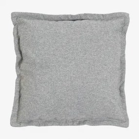 Vierkant Kussen (53x53 Cm) Kata Stof Szary - Sklum