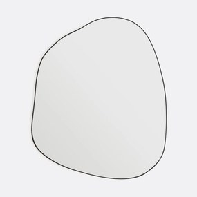 Organische vorm spiegel, lengte 88,9 cm, hoogte 74,6 cm, ORNICA