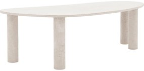 Goossens Eettafel Stone, Organisch 250 x 120 cm