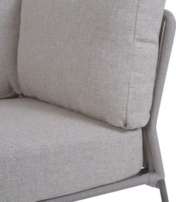Hoek loungeset 5 personen Rope Grijs  4 Seasons Outdoor Florence/Riah