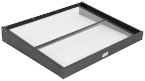 Deurluifel Lubeka 80 x 100 cm CoverTech antraciet
