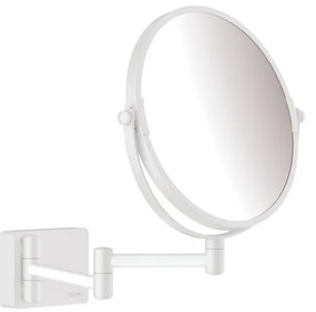 Hansgrohe Addstoris make-up spiegel 3x vergroting mat wit 41791700