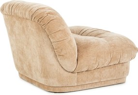 Fauteuil Met Geplooide Stof