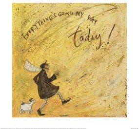 Kunstdruk Sam Toft - Everything(s Going My Way Today!