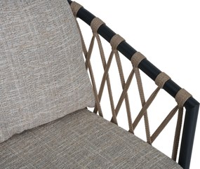 Tuinstoel Rope Grijs-antraciet Lifestyle Garden Furniture Morano