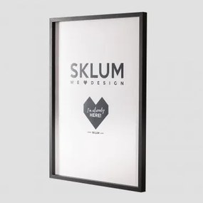 Houten Fotolijst Nupur Gewoon Zwart & 50 X 70 Cm - Sklum