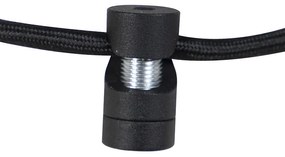 Moderne hanglamp zwart 2-lichts- Lofty