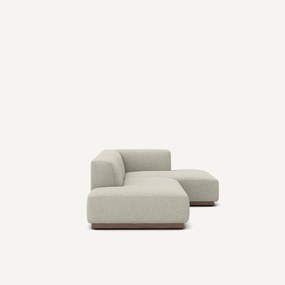 XL rechte hoekbank in tweed, JACOPO