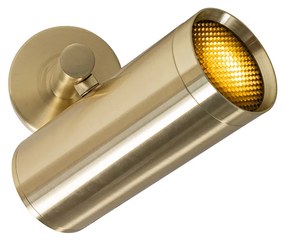 Design Spot / Opbouwspot / Plafondspot goud verstelbaar - Scopio Honey Design GU10 rond Binnenverlichting Lamp
