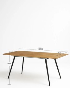 Tabela uitschuifbare tafel