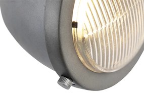 Industriële spot staal met hout kantelbaar - Emado