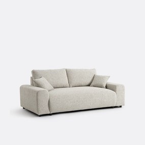 Rechte 2-zitsbank in gestippelde stof, GALENE