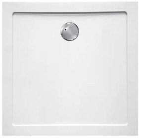 Haceka Belice douchebak vierkant 80x80cm wit