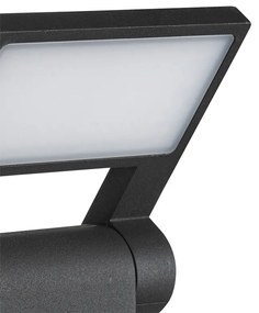 Moderne buitenpaaltje antraciet 60 cm incl. LED IP54 - Zane