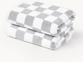 Westwing Crosby Studios, katoenen handdoek Damier, in verschillende formaten