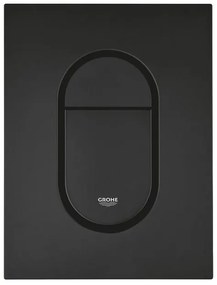 GROHE Arena Cosmopolitan S Bedieningsplaat - 17.2x13cm - dualflush - phantom black 37624KF0