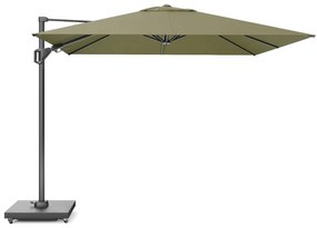Platinum Challenger zweefparasol 3x3m T2 premium (excl.voet) lush green
