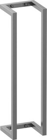 Brauer handdoekrek 60cm RVS geborsteld PVD