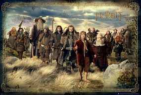 Poster De Hobbit: Een Onverwachte Reis, (91.5 x 61 cm)