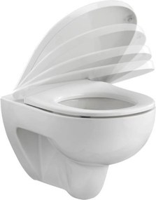 Pressalit 300+ toiletbril met softclose wit