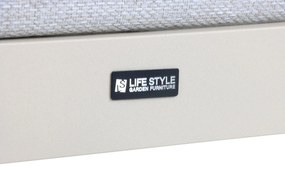 Tuinstoel Aluminium Taupe-naturel-bruin Lifestyle Garden Furniture Luca
