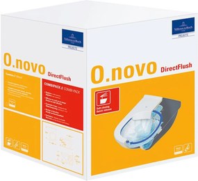 Villeroy & Boch O.Novo combipack toiletset DirectFlush wit