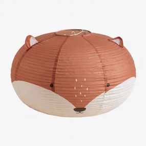 Lampenkap Van Rijstpapier Mignod Kids Rode Dakpan - Sklum