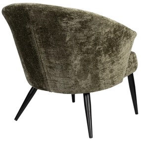 Dutchbone Georgia Fauteuil Groen Velvet