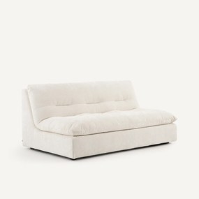 Modulaire 3-zits bank in chenille fluweel, Giuliano